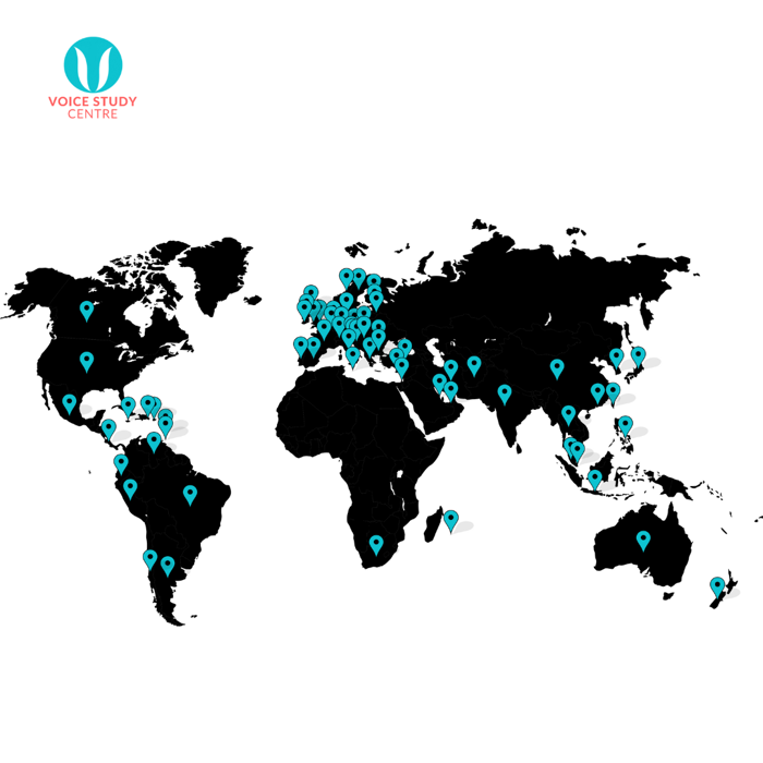 2023 short course attendees map